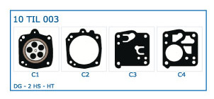 KIT MEMBRANE compatibili TILLOTSON