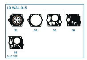 KIT MEMBRANE compatibili WALBRO