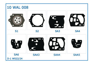 KIT MEMBRANE compatibili WALBRO