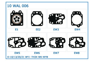 KIT MEMBRANE compatibili WALBRO