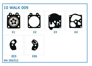 KIT MEMBRANE compatibili WALBRO