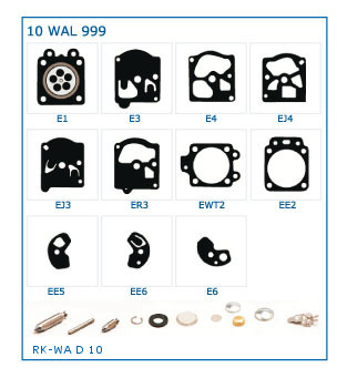 KIT MEMBRANE compatibili WALBRO + KIT RIPARAZIONE