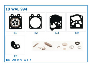 KIT MEMBRANE compatibili WALBRO + KIT RIPARAZIONE