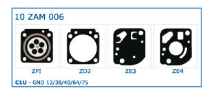 KIT MEMBRANE compatibili ZAMA