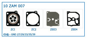 KIT MEMBRANE compatibili ZAMA