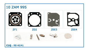 KIT MEMBRANE compatibili ZAMA + KIT RIPARAZIONE